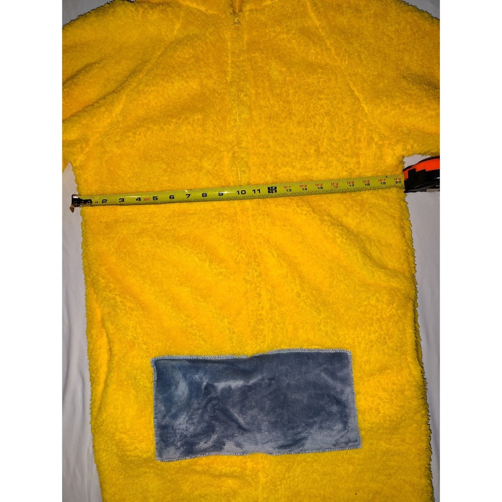 Teletubbies Laa Laa, Fleece Hooded  Jumpsuit, Size XL - Picture 6 of 6